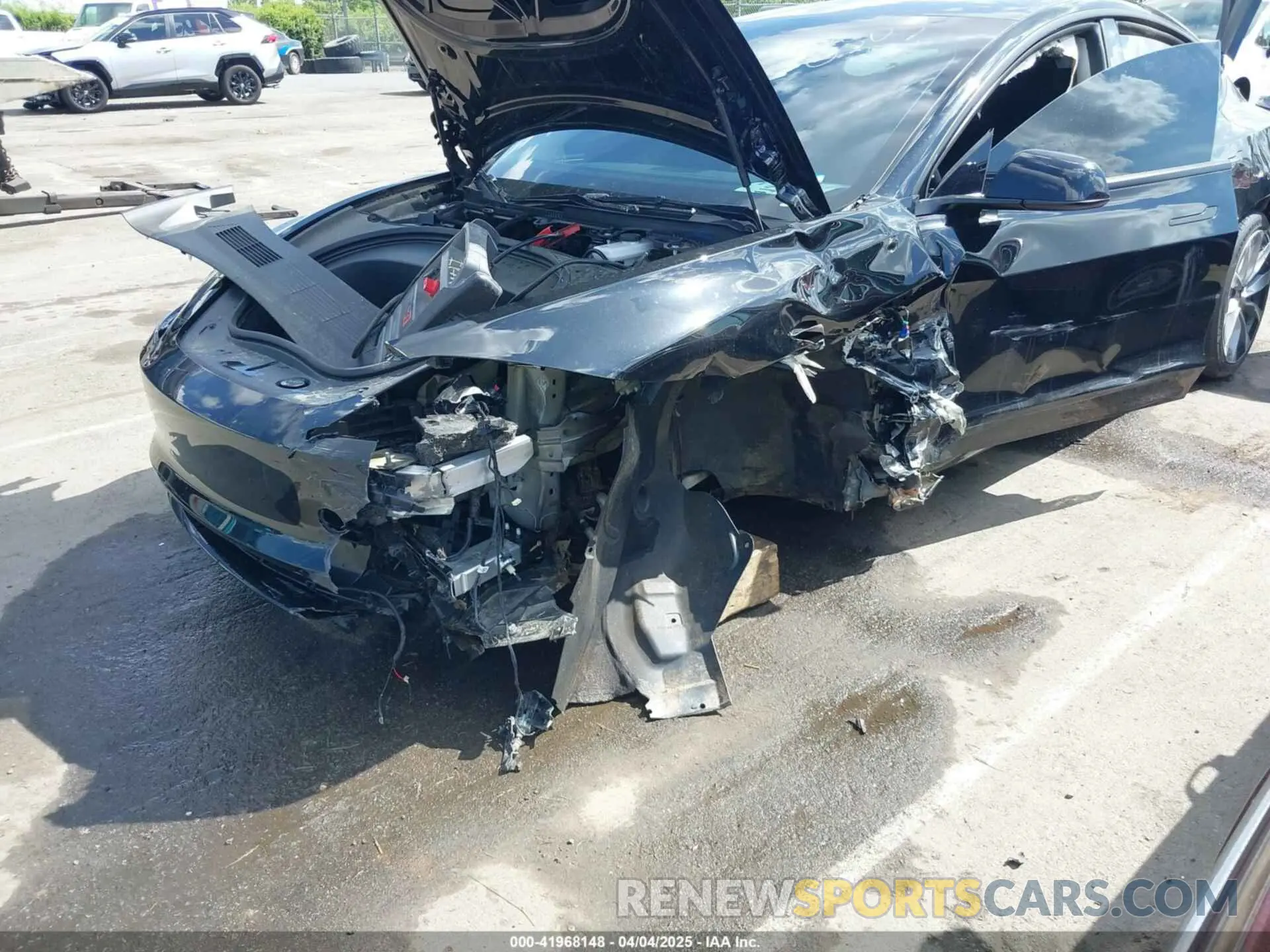 6 Photograph of a damaged car 5YJ3E1EA2SF918505 TESLA MODEL 3 2025
