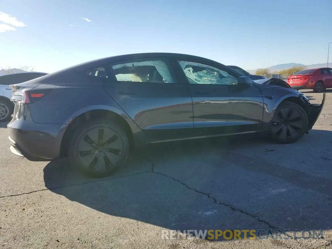 3 Photograph of a damaged car 5YJ3E1EA2SF920979 TESLA MODEL 3 2025