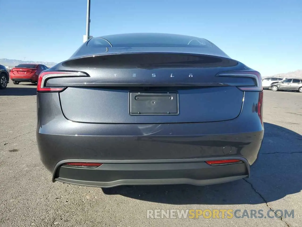 6 Photograph of a damaged car 5YJ3E1EA2SF920979 TESLA MODEL 3 2025