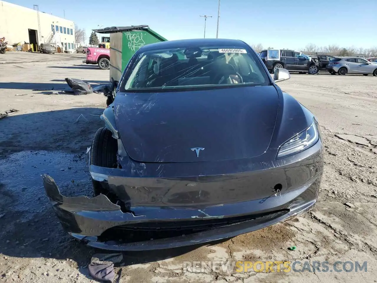 5 Photograph of a damaged car 5YJ3E1EA2SF932453 TESLA MODEL 3 2025