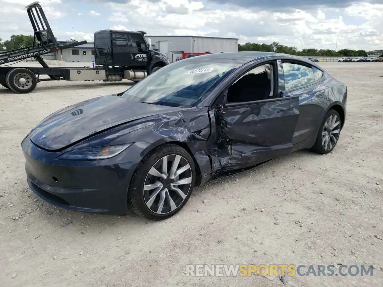 1 Photograph of a damaged car 5YJ3E1EA2SF995505 TESLA MODEL 3 2025