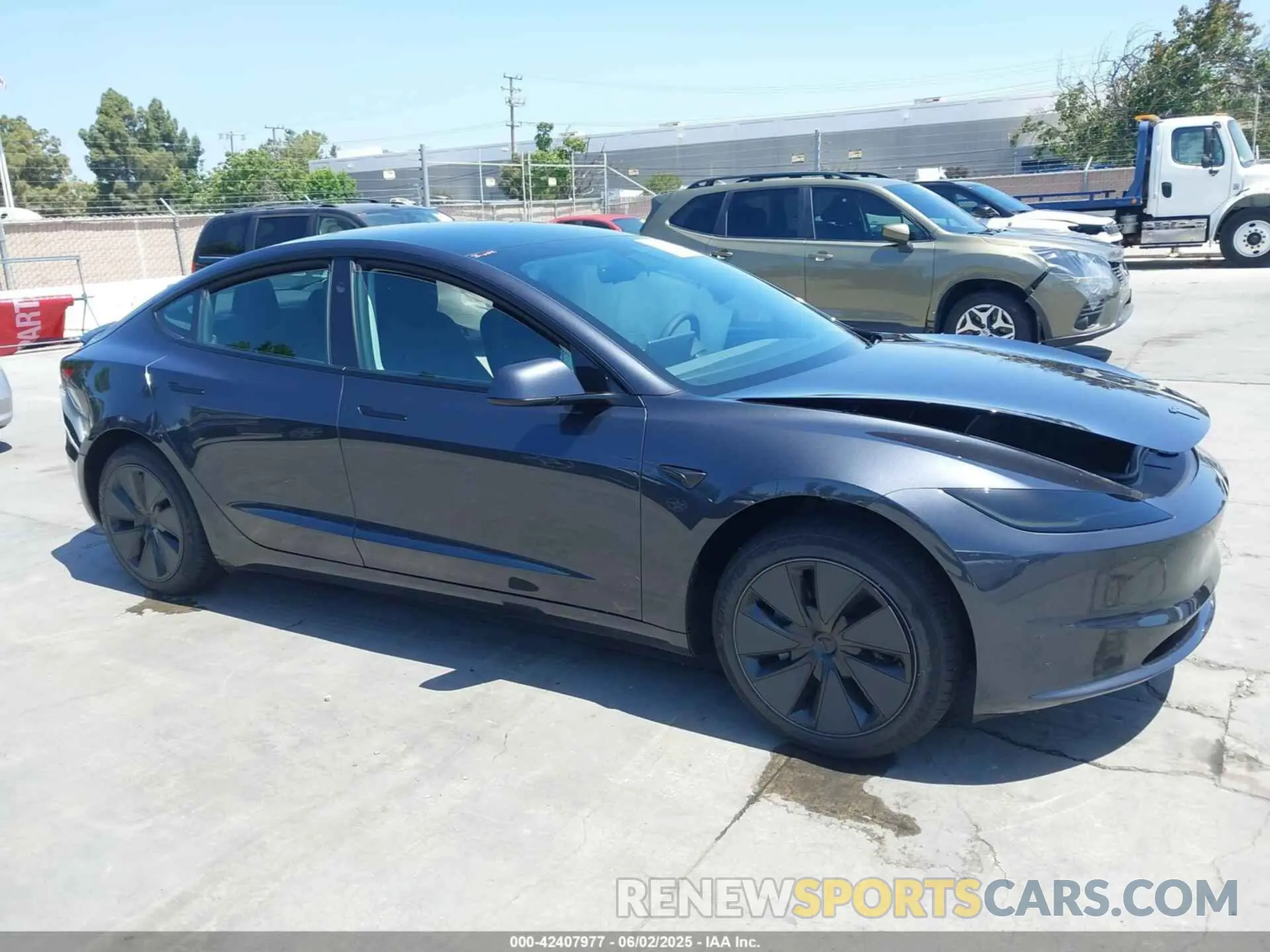 1 Photograph of a damaged car 5YJ3E1EA3SF020964 TESLA MODEL 3 2025