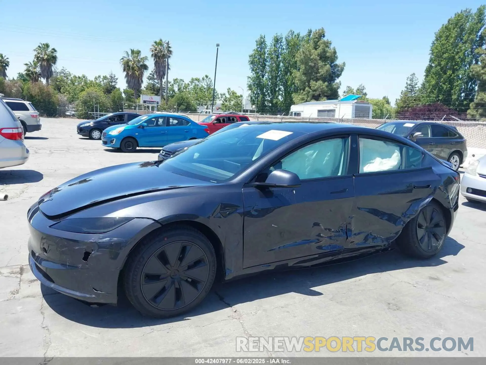 6 Photograph of a damaged car 5YJ3E1EA3SF020964 TESLA MODEL 3 2025
