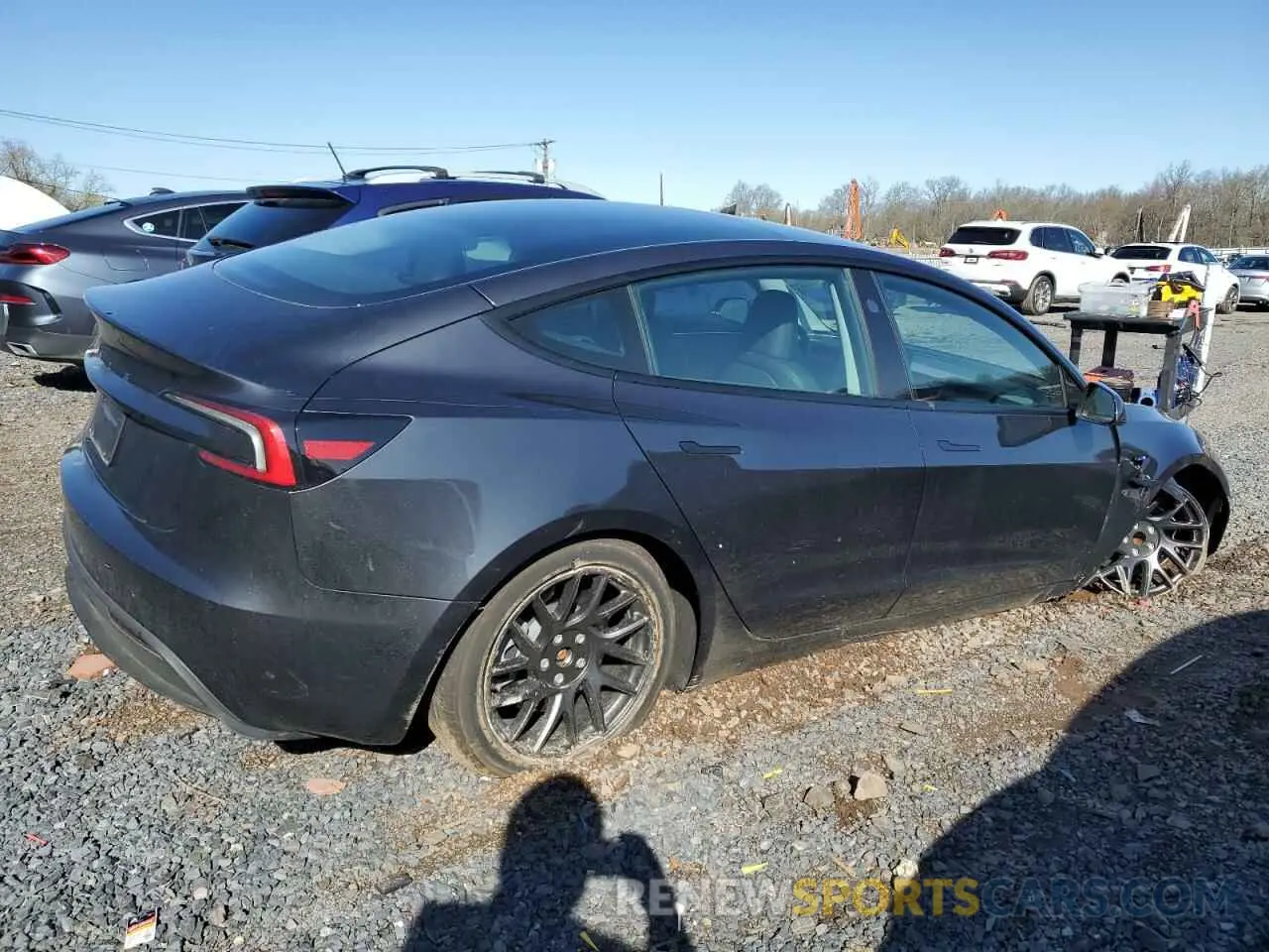 3 Photograph of a damaged car 5YJ3E1EA3SF902149 TESLA MODEL 3 2025