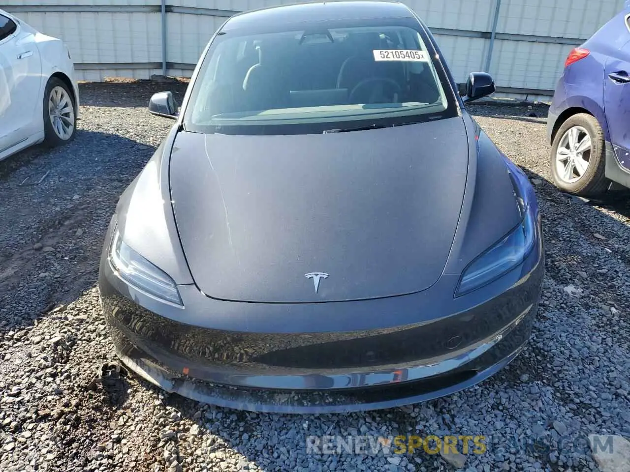 5 Photograph of a damaged car 5YJ3E1EA3SF902149 TESLA MODEL 3 2025