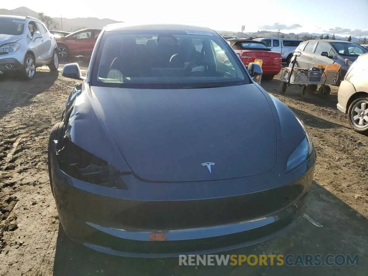 5 Photograph of a damaged car 5YJ3E1EA3SF919453 TESLA MODEL 3 2025