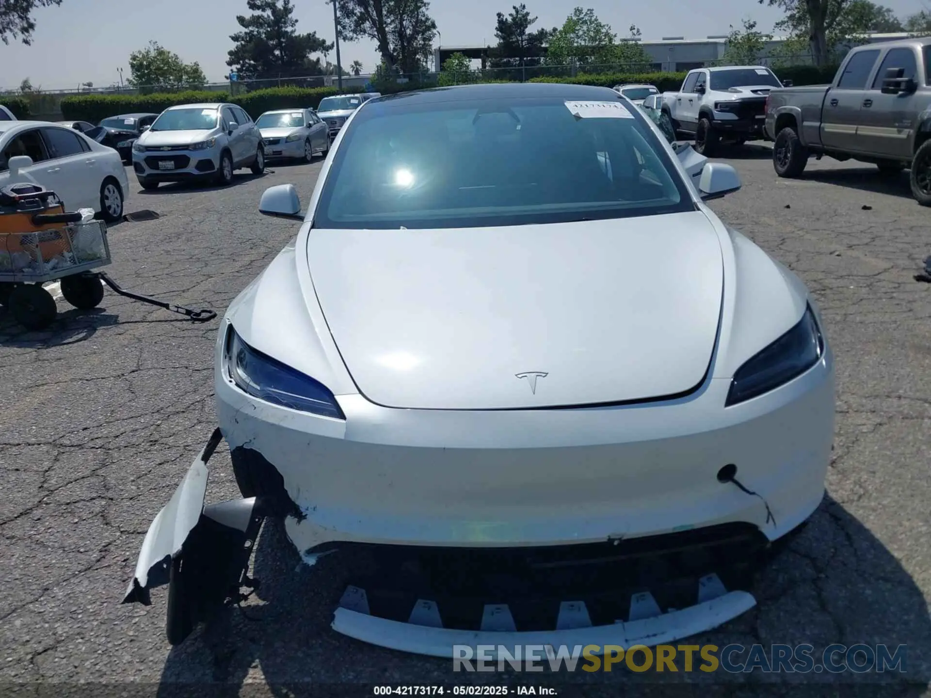 11 Photograph of a damaged car 5YJ3E1EA3SF929514 TESLA MODEL 3 2025