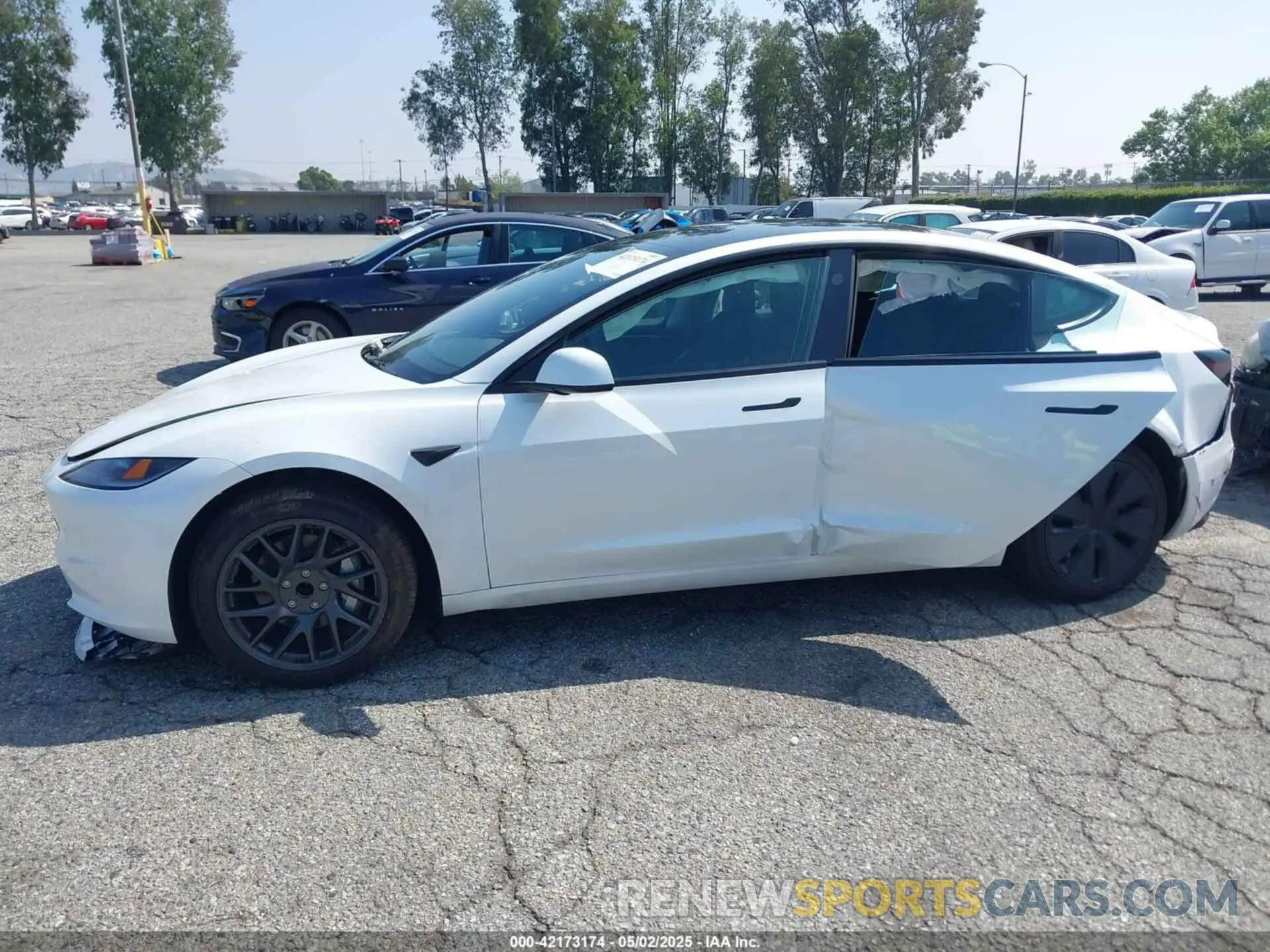 13 Photograph of a damaged car 5YJ3E1EA3SF929514 TESLA MODEL 3 2025