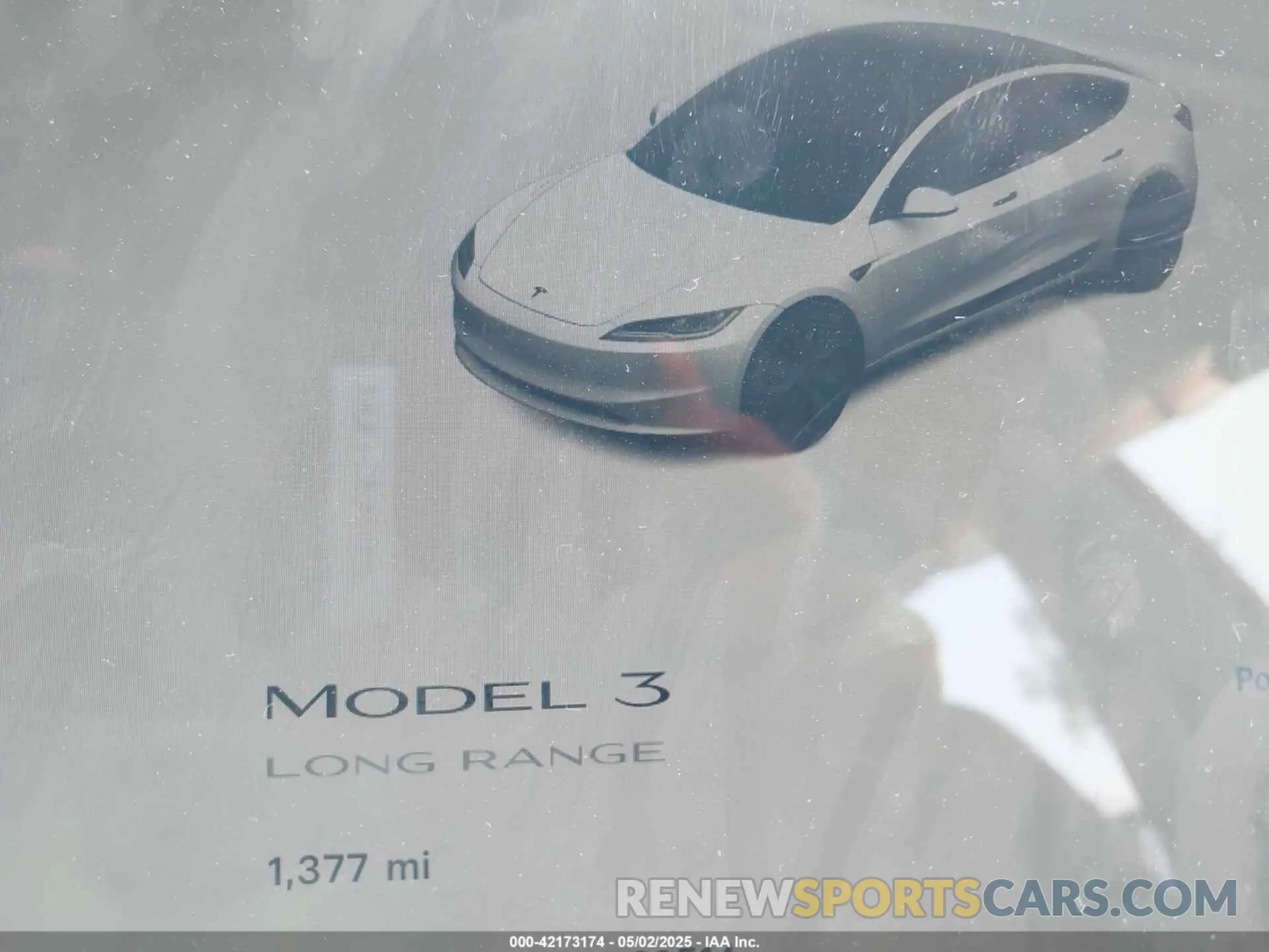 7 Photograph of a damaged car 5YJ3E1EA3SF929514 TESLA MODEL 3 2025