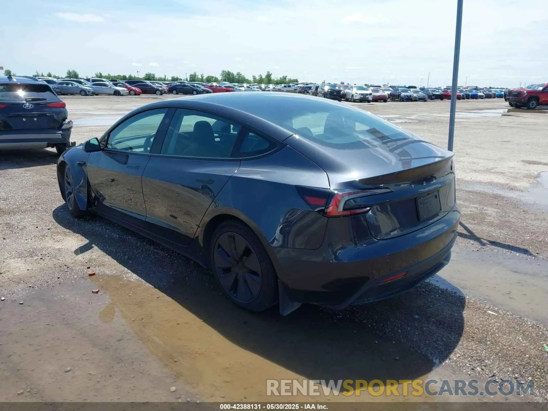 3 Photograph of a damaged car 5YJ3E1EA3SF951271 TESLA MODEL 3 2025
