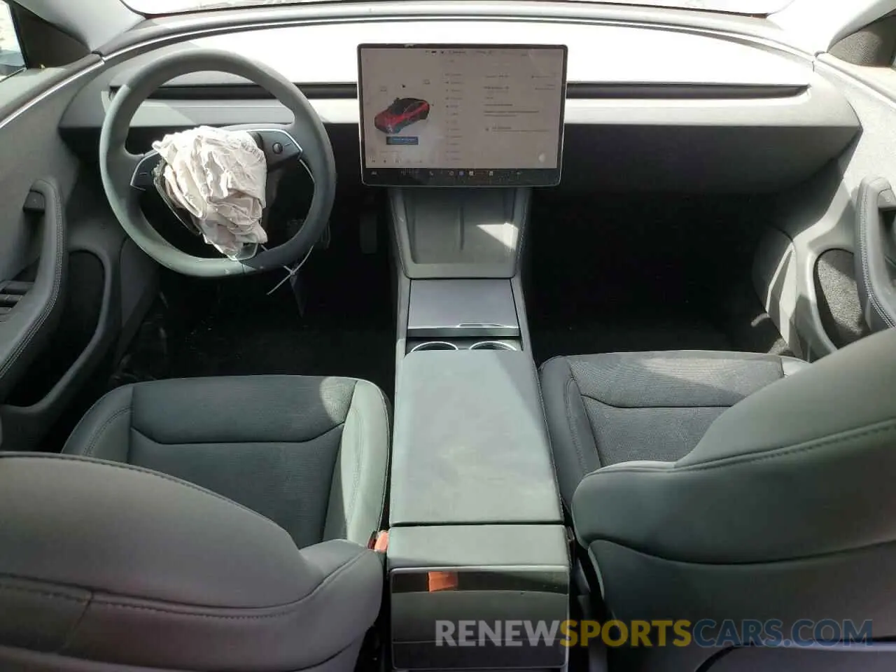 8 Photograph of a damaged car 5YJ3E1EA3SF954090 TESLA MODEL 3 2025