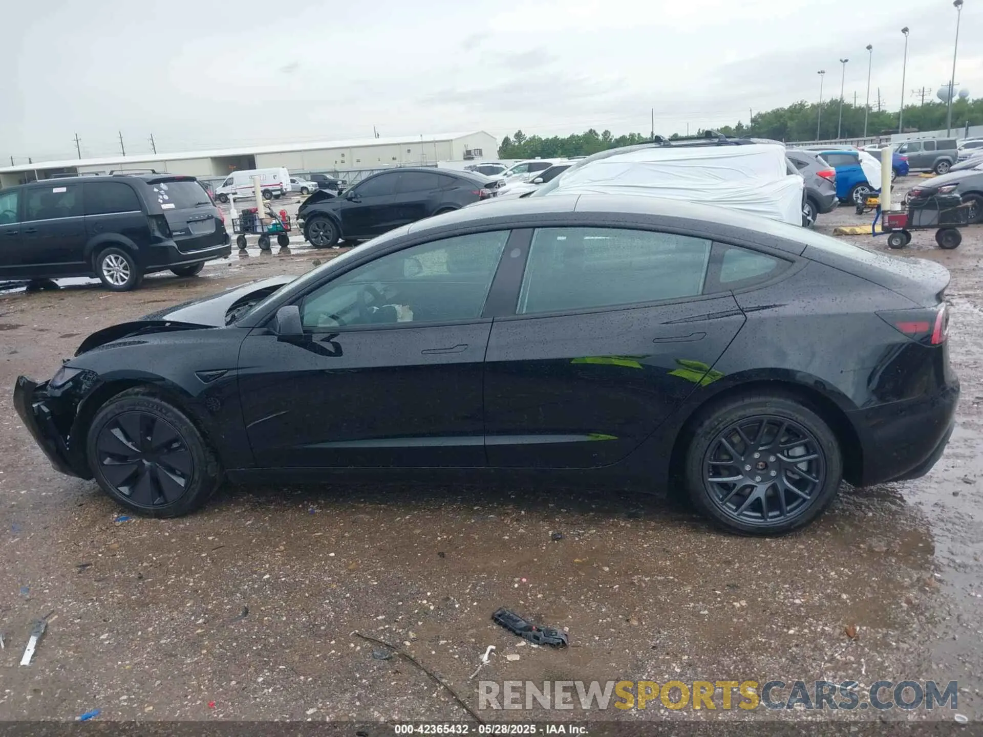 14 Photograph of a damaged car 5YJ3E1EA3SF972055 TESLA MODEL 3 2025