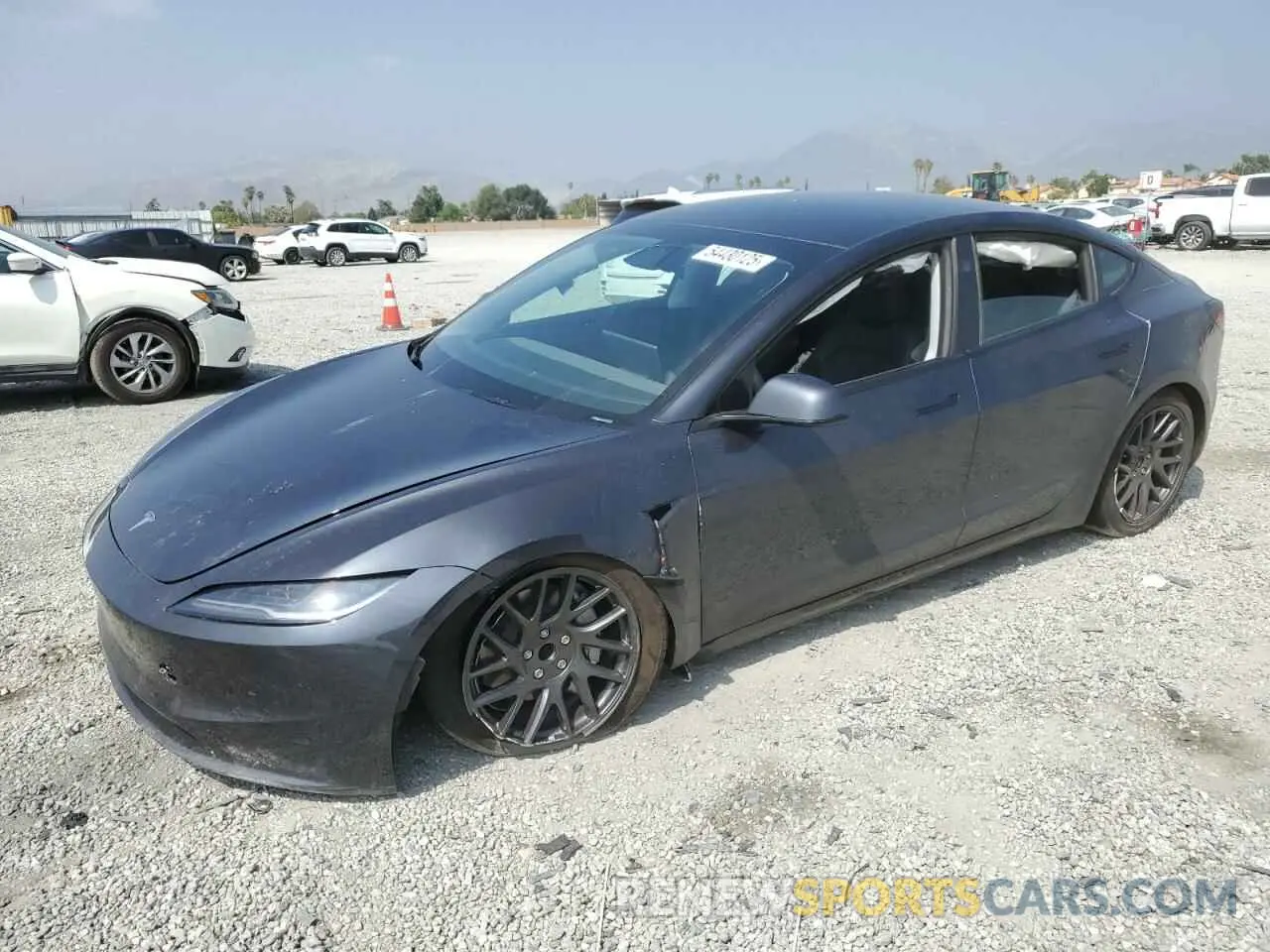 1 Photograph of a damaged car 5YJ3E1EA3SF979586 TESLA MODEL 3 2025