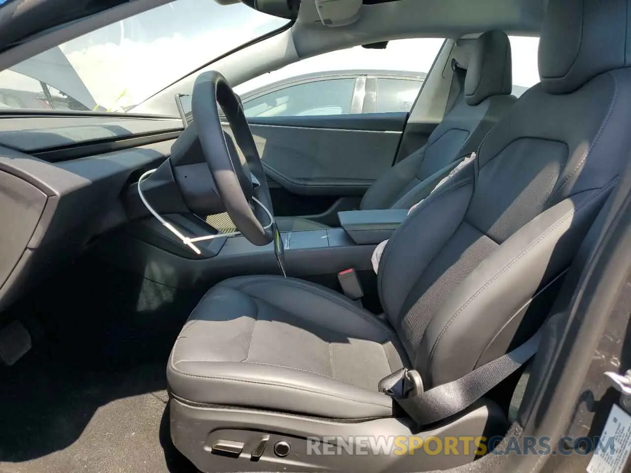 7 Photograph of a damaged car 5YJ3E1EA3SF979586 TESLA MODEL 3 2025