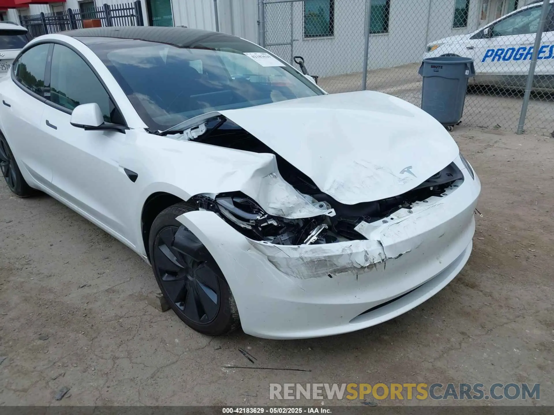 6 Photograph of a damaged car 5YJ3E1EA3SF987428 TESLA MODEL 3 2025