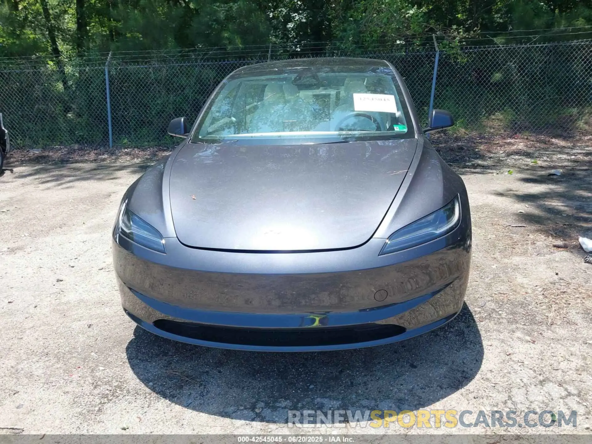 12 Photograph of a damaged car 5YJ3E1EA3SF999157 TESLA MODEL 3 2025