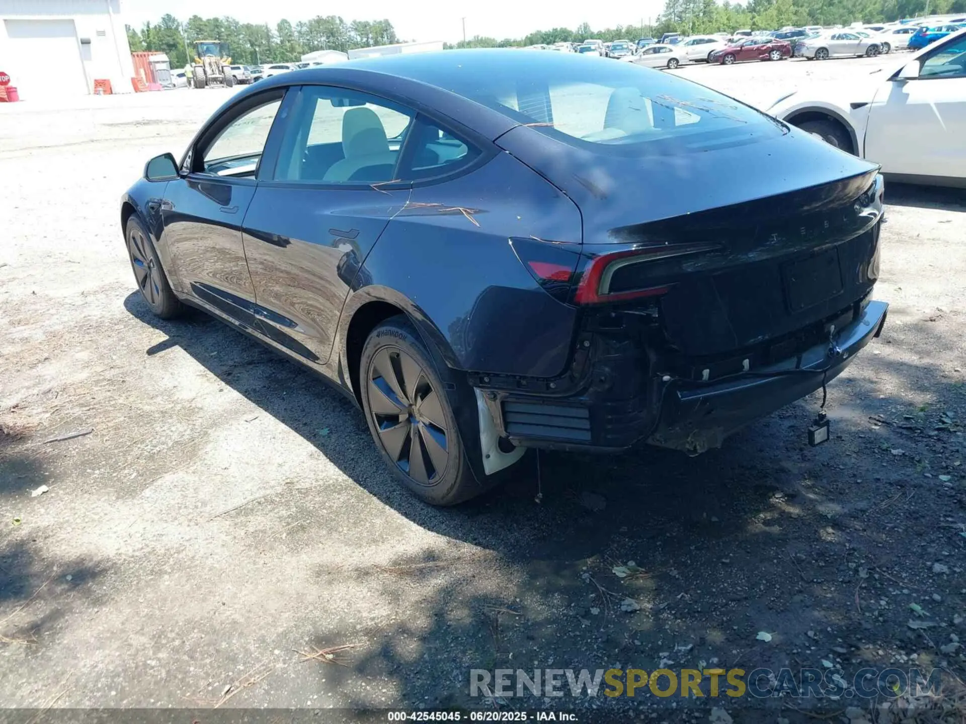 3 Photograph of a damaged car 5YJ3E1EA3SF999157 TESLA MODEL 3 2025