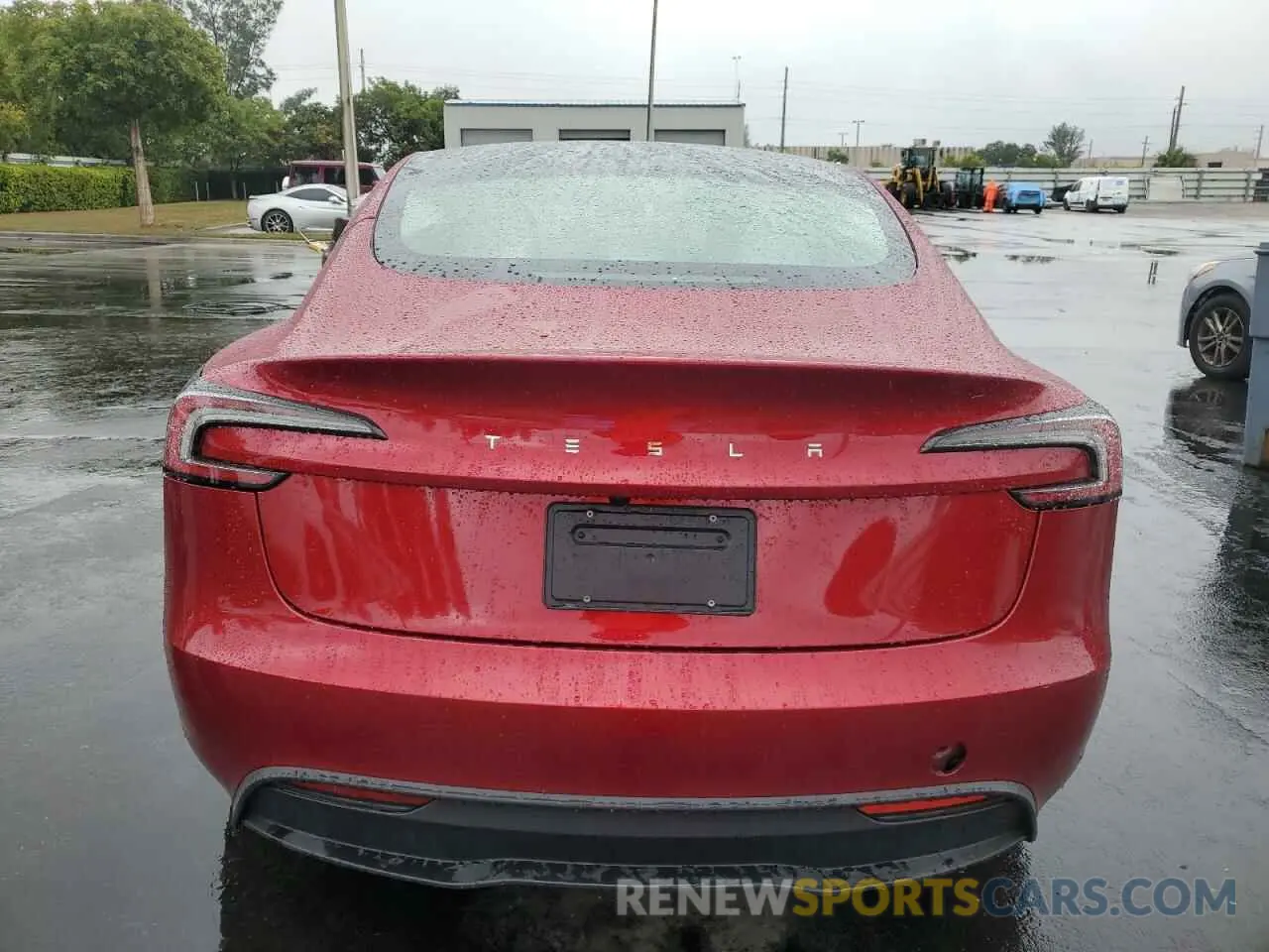 6 Photograph of a damaged car 5YJ3E1EA4SF885944 TESLA MODEL 3 2025