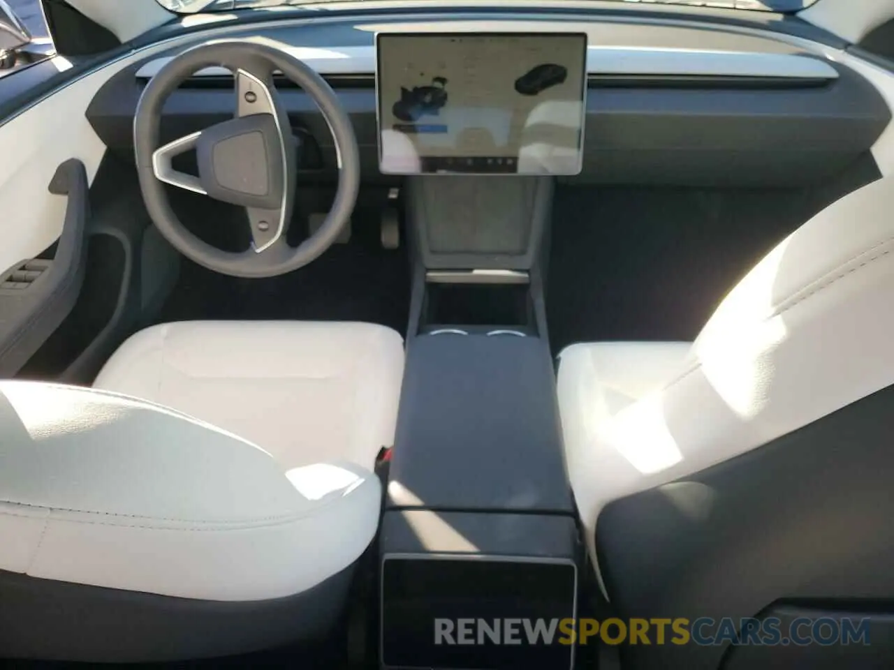 8 Photograph of a damaged car 5YJ3E1EA4SF887547 TESLA MODEL 3 2025