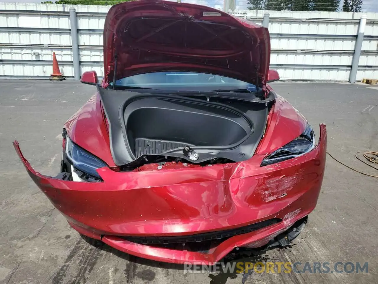 5 Photograph of a damaged car 5YJ3E1EA4SF897642 TESLA MODEL 3 2025