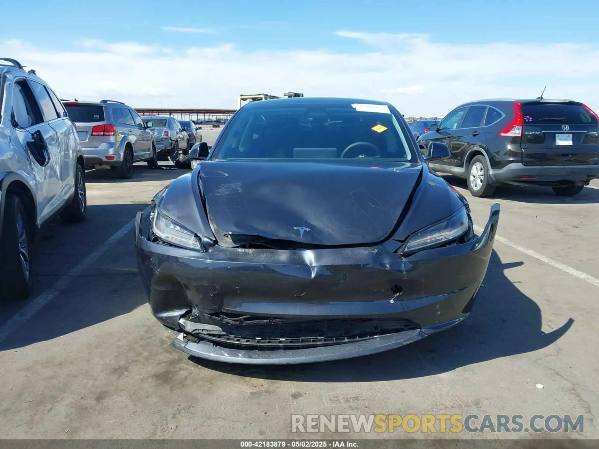12 Photograph of a damaged car 5YJ3E1EA4SF938576 TESLA MODEL 3 2025