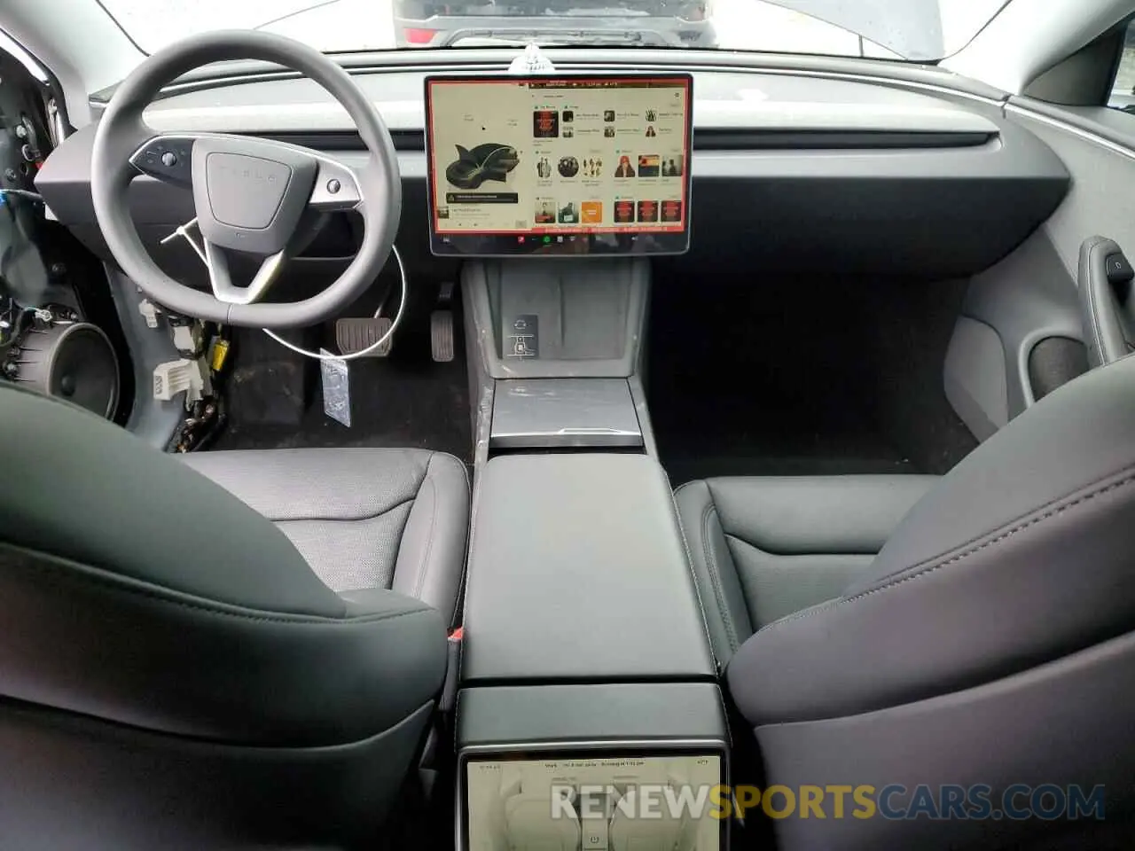 8 Photograph of a damaged car 5YJ3E1EA5SF889727 TESLA MODEL 3 2025