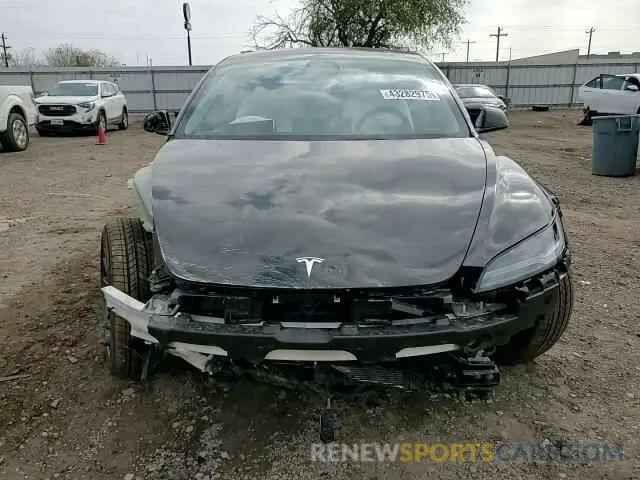 10 Photograph of a damaged car 5YJ3E1EA5SF909555 TESLA MODEL 3 2025