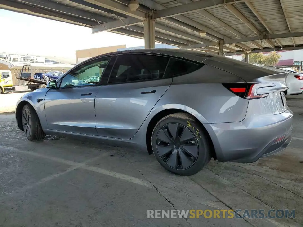 2 Photograph of a damaged car 5YJ3E1EA5SF920183 TESLA MODEL 3 2025
