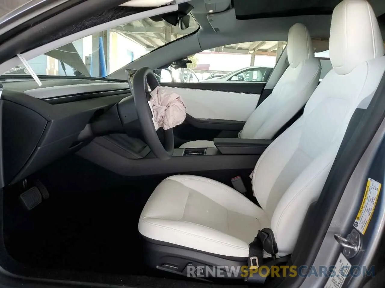 7 Photograph of a damaged car 5YJ3E1EA5SF920183 TESLA MODEL 3 2025
