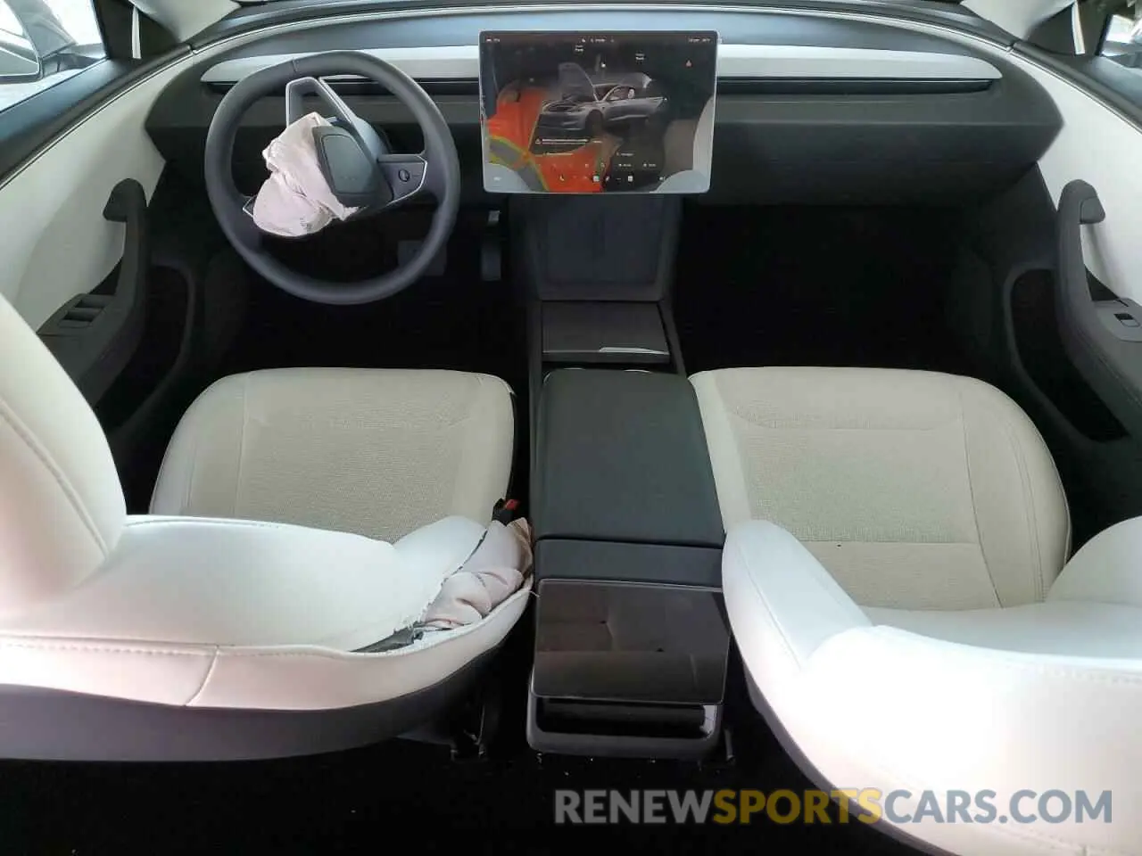 8 Photograph of a damaged car 5YJ3E1EA5SF920183 TESLA MODEL 3 2025