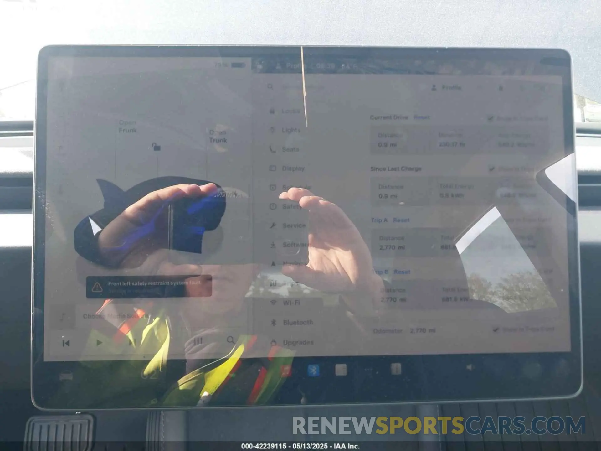 7 Photograph of a damaged car 5YJ3E1EA5SF935363 TESLA MODEL 3 2025