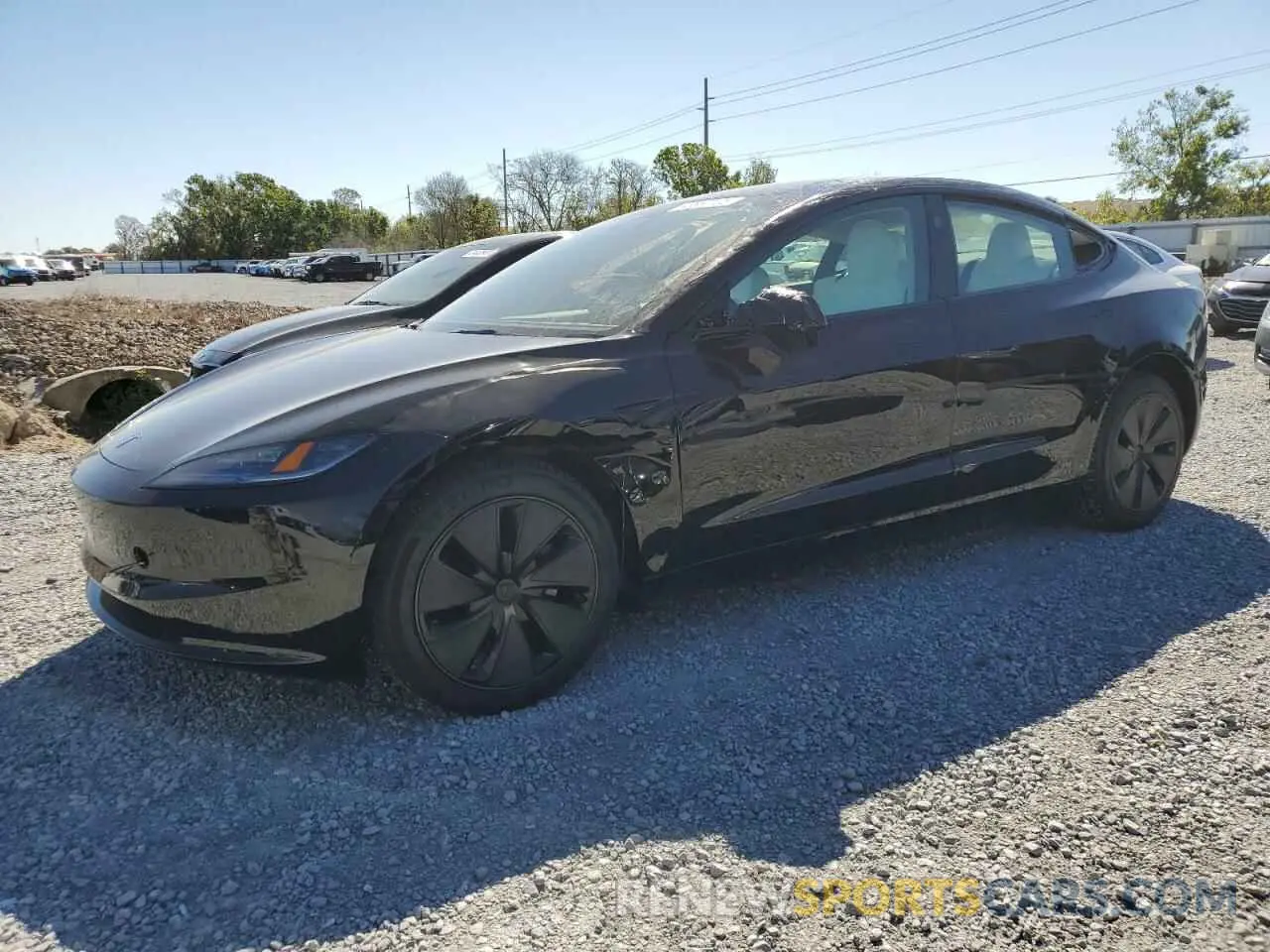1 Photograph of a damaged car 5YJ3E1EA5SF941776 TESLA MODEL 3 2025