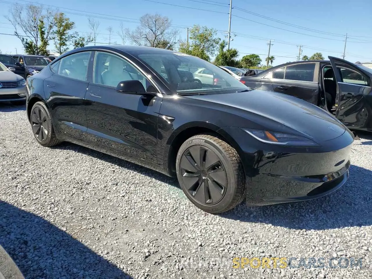 4 Photograph of a damaged car 5YJ3E1EA5SF941776 TESLA MODEL 3 2025