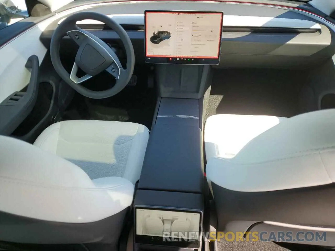 8 Photograph of a damaged car 5YJ3E1EA5SF941776 TESLA MODEL 3 2025