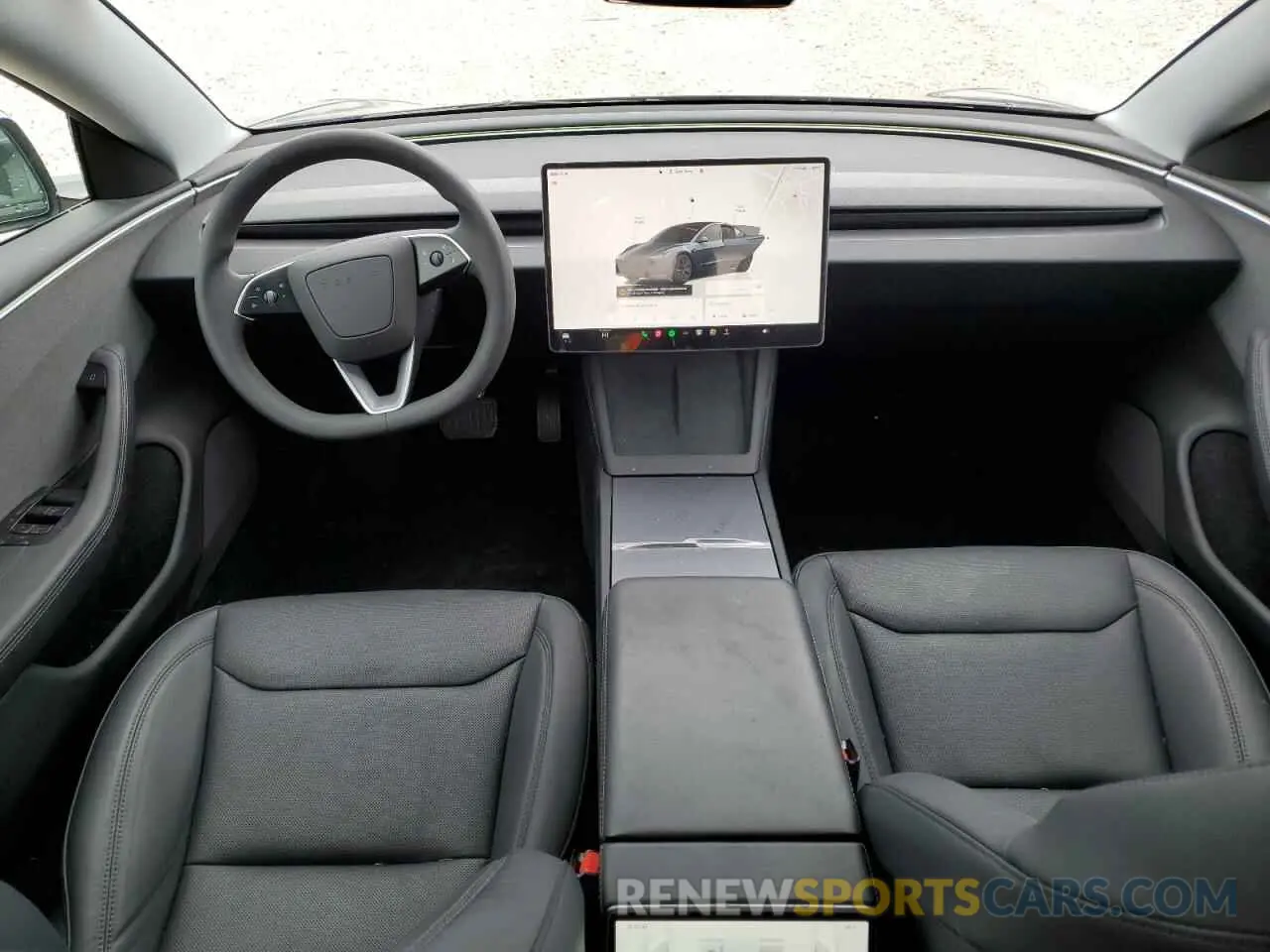 8 Photograph of a damaged car 5YJ3E1EA6SF881779 TESLA MODEL 3 2025