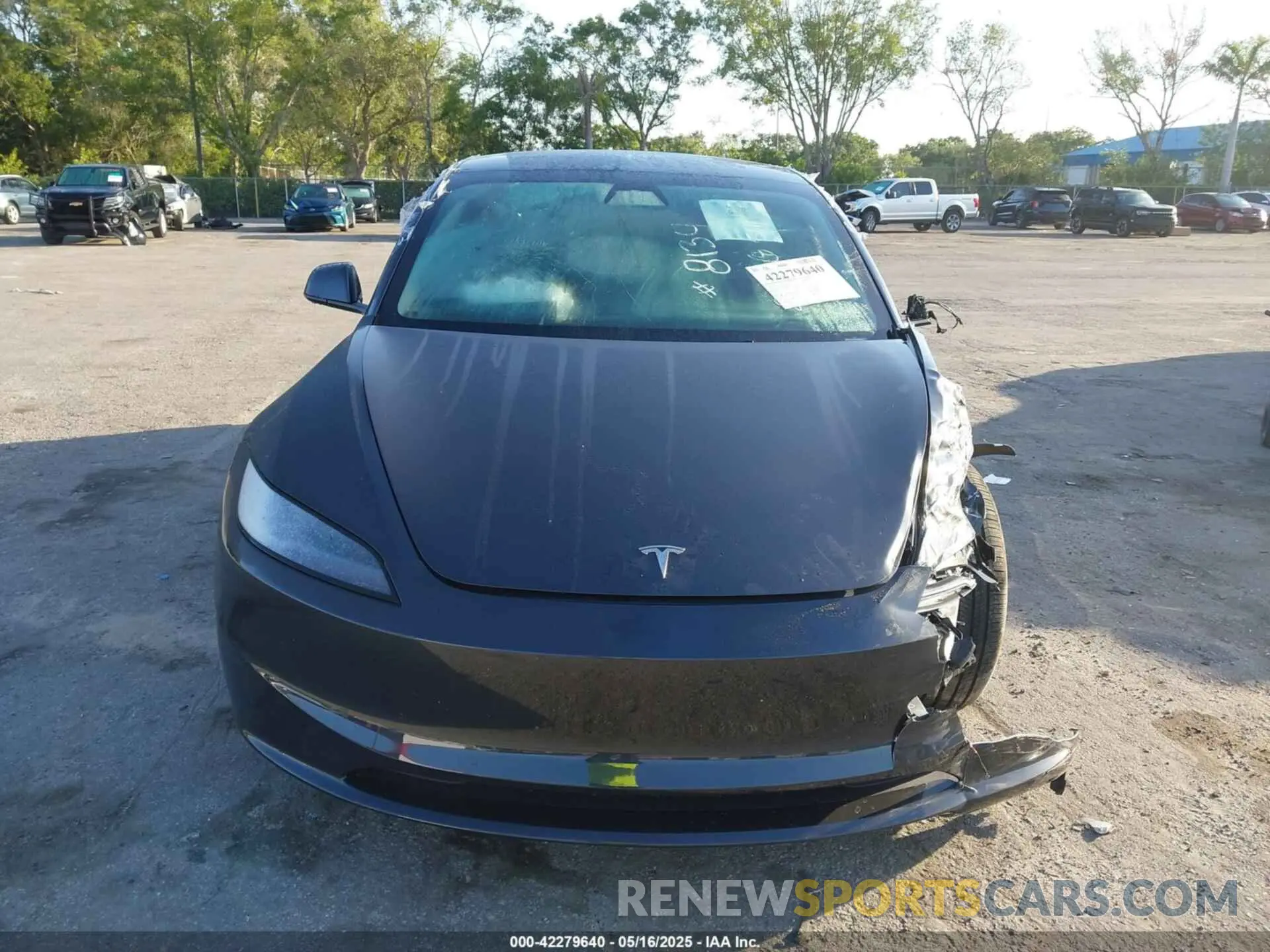 12 Photograph of a damaged car 5YJ3E1EA6SF888134 TESLA MODEL 3 2025