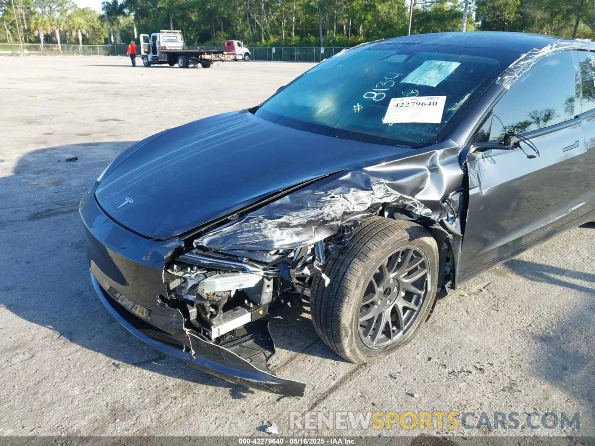 6 Photograph of a damaged car 5YJ3E1EA6SF888134 TESLA MODEL 3 2025