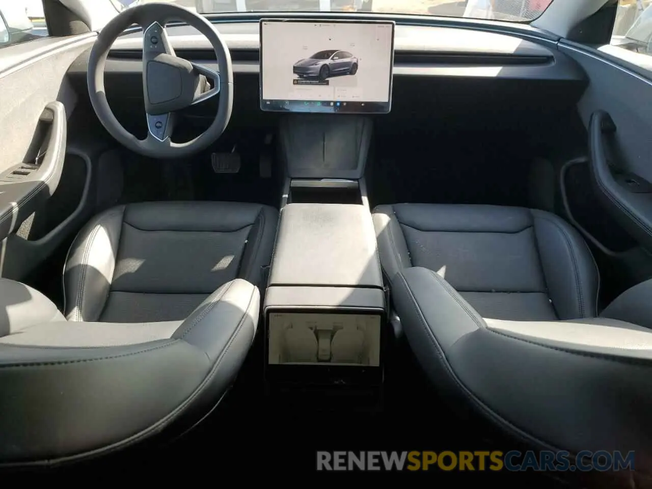 8 Photograph of a damaged car 5YJ3E1EA6SF889235 TESLA MODEL 3 2025