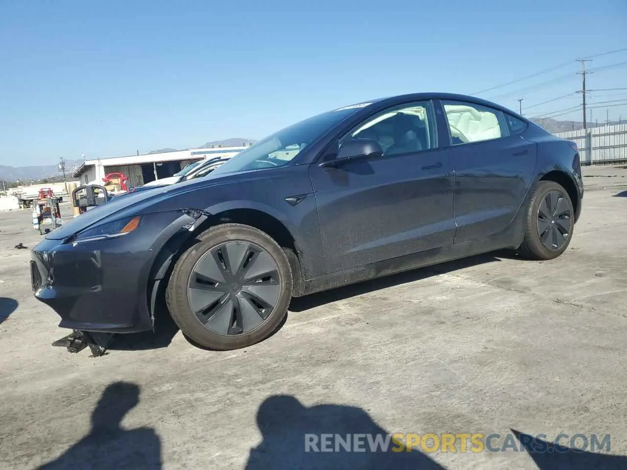 1 Photograph of a damaged car 5YJ3E1EA6SF895973 TESLA MODEL 3 2025