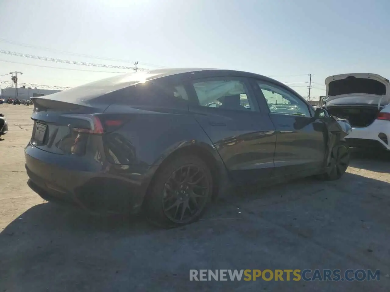 3 Photograph of a damaged car 5YJ3E1EA6SF895973 TESLA MODEL 3 2025