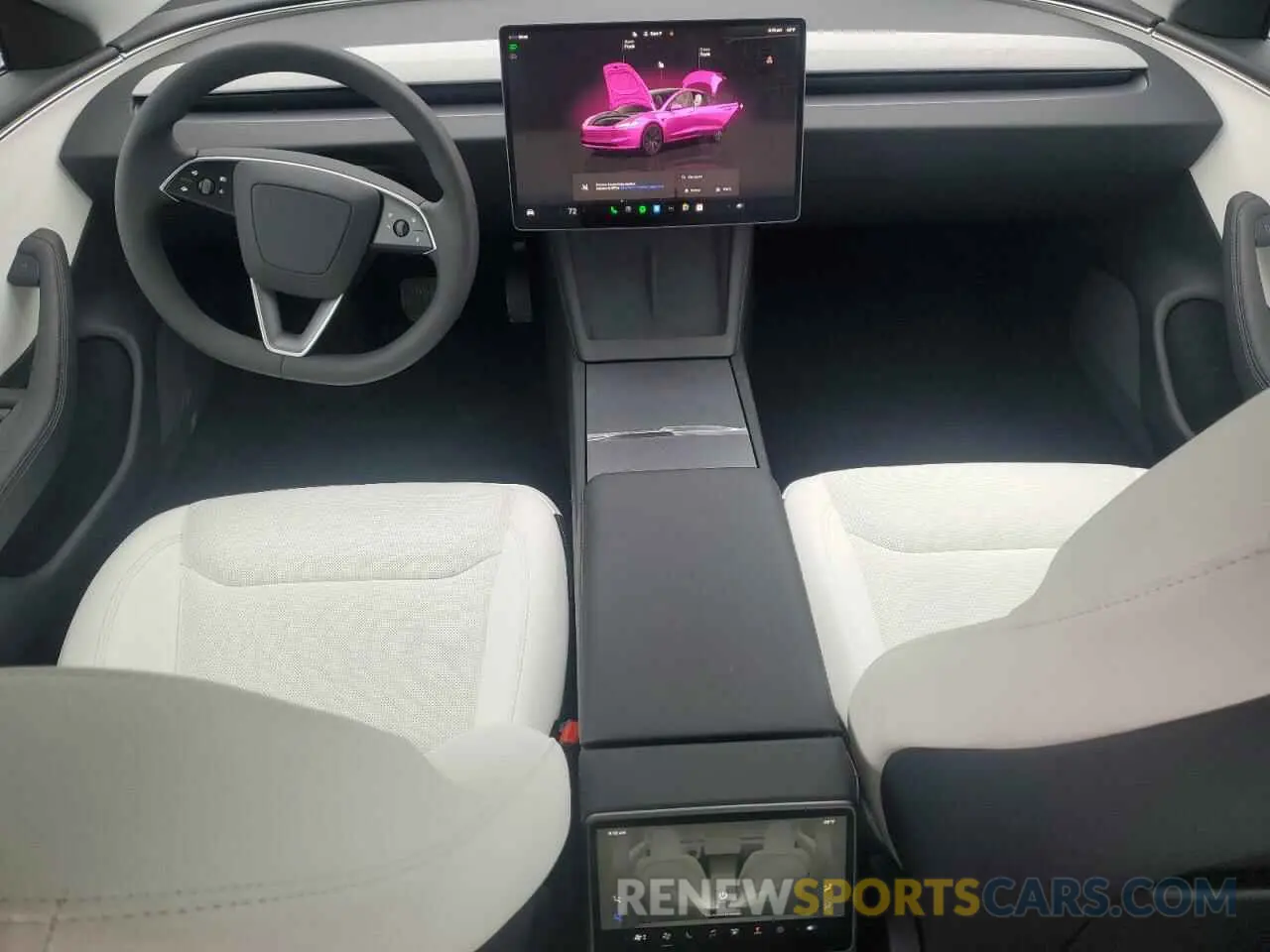 8 Photograph of a damaged car 5YJ3E1EA6SF896623 TESLA MODEL 3 2025