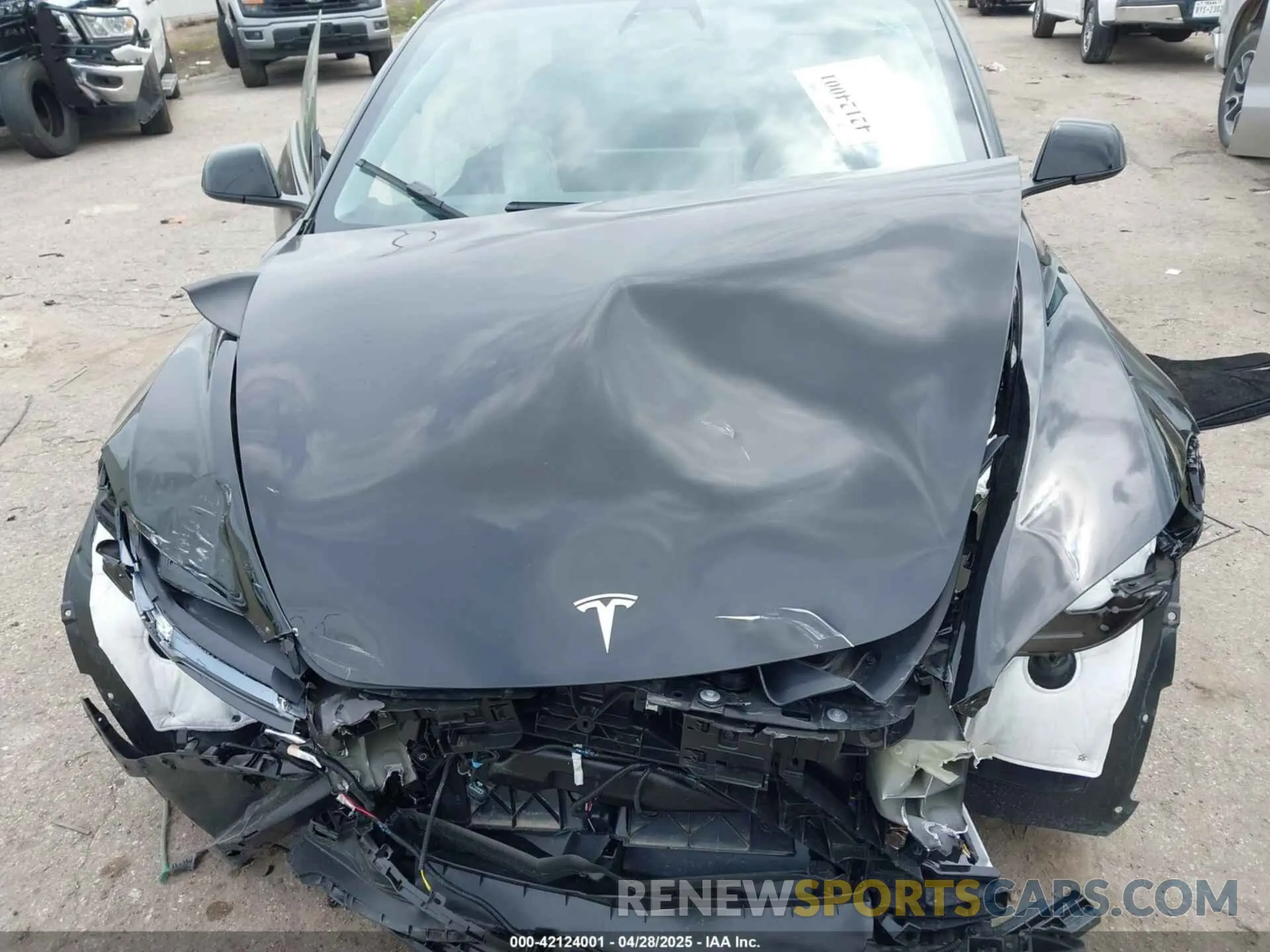 10 Photograph of a damaged car 5YJ3E1EA6SF904946 TESLA MODEL 3 2025