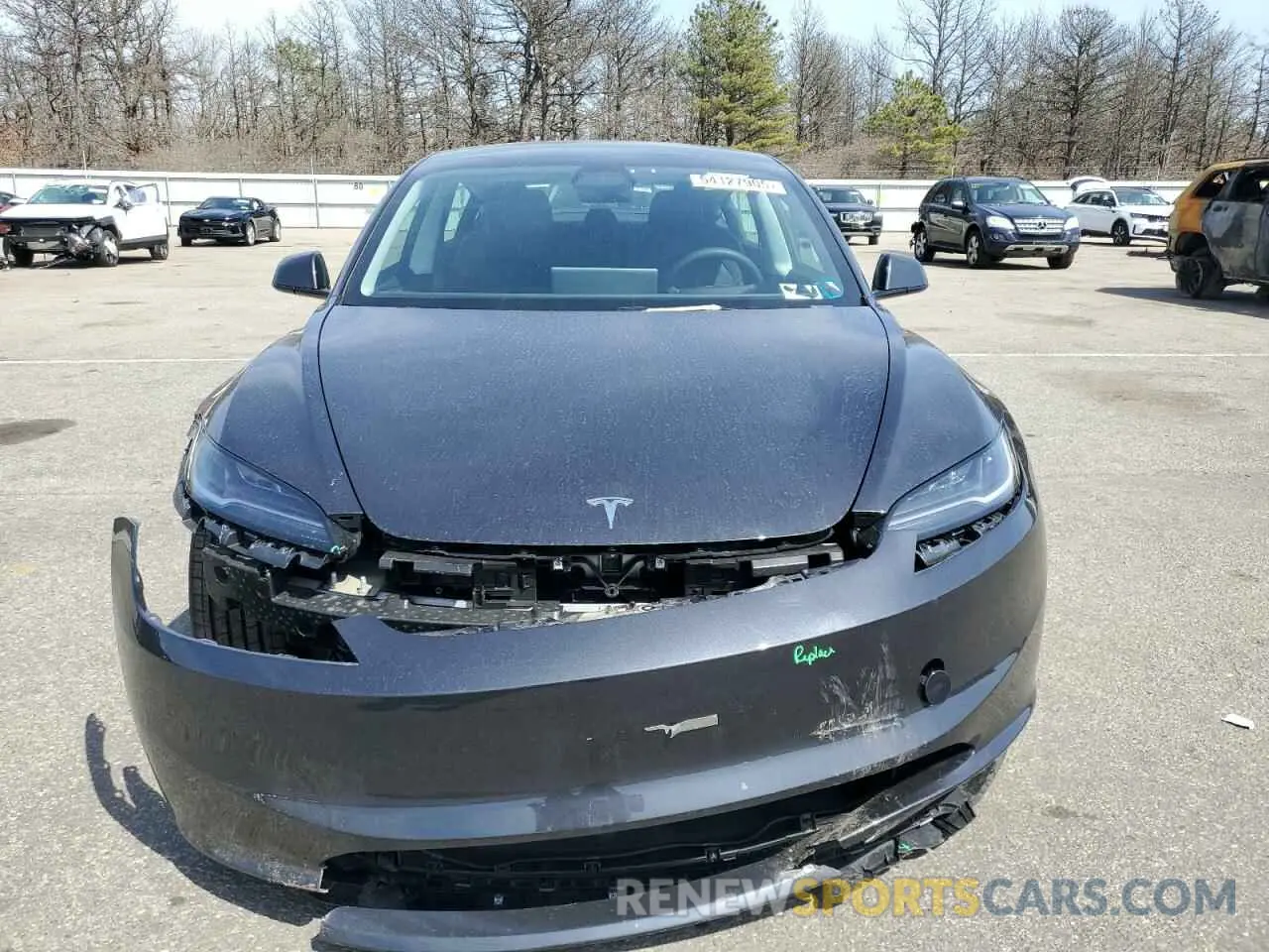 5 Photograph of a damaged car 5YJ3E1EA6SF906227 TESLA MODEL 3 2025