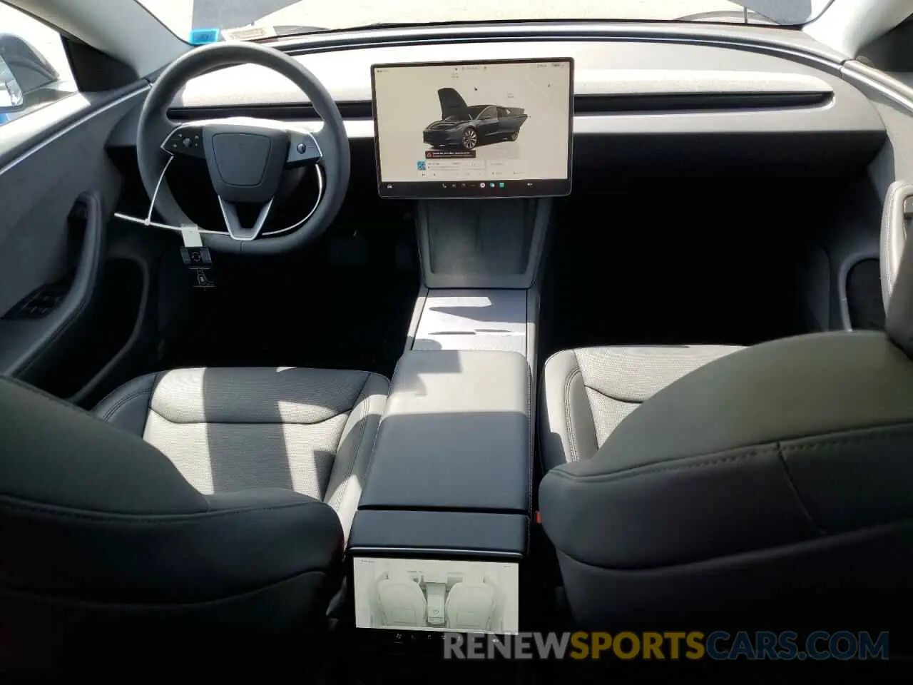 8 Photograph of a damaged car 5YJ3E1EA6SF906227 TESLA MODEL 3 2025
