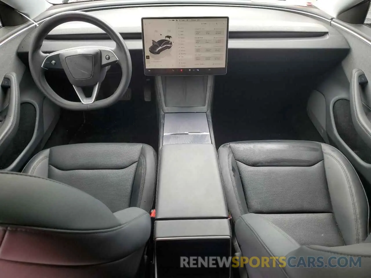 8 Photograph of a damaged car 5YJ3E1EA6SF908494 TESLA MODEL 3 2025