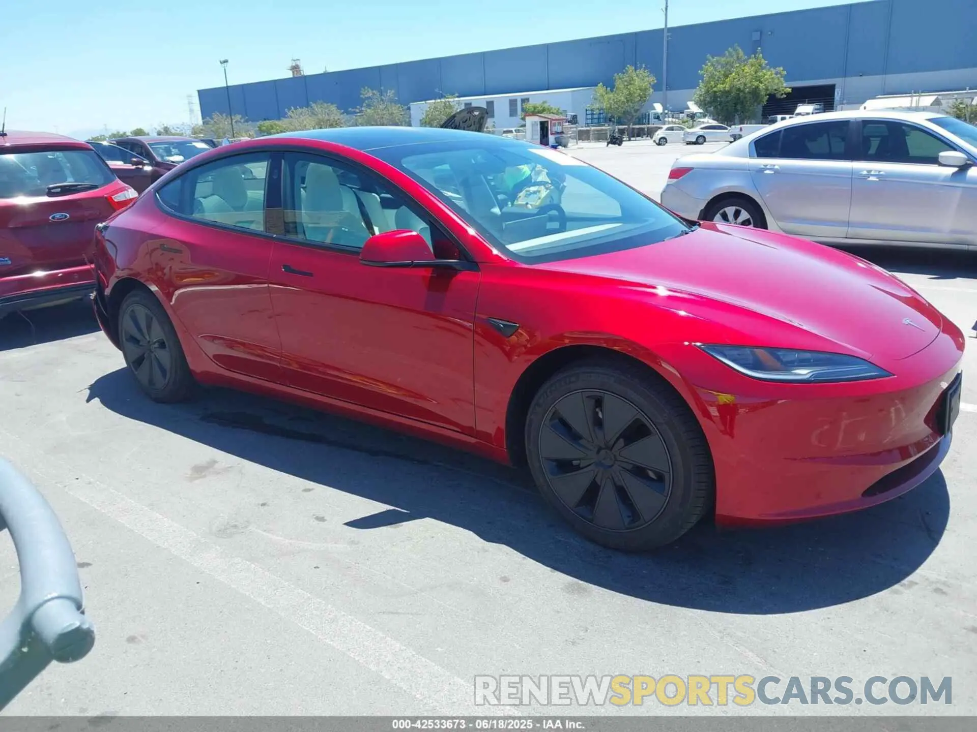 1 Photograph of a damaged car 5YJ3E1EA6SF917745 TESLA MODEL 3 2025