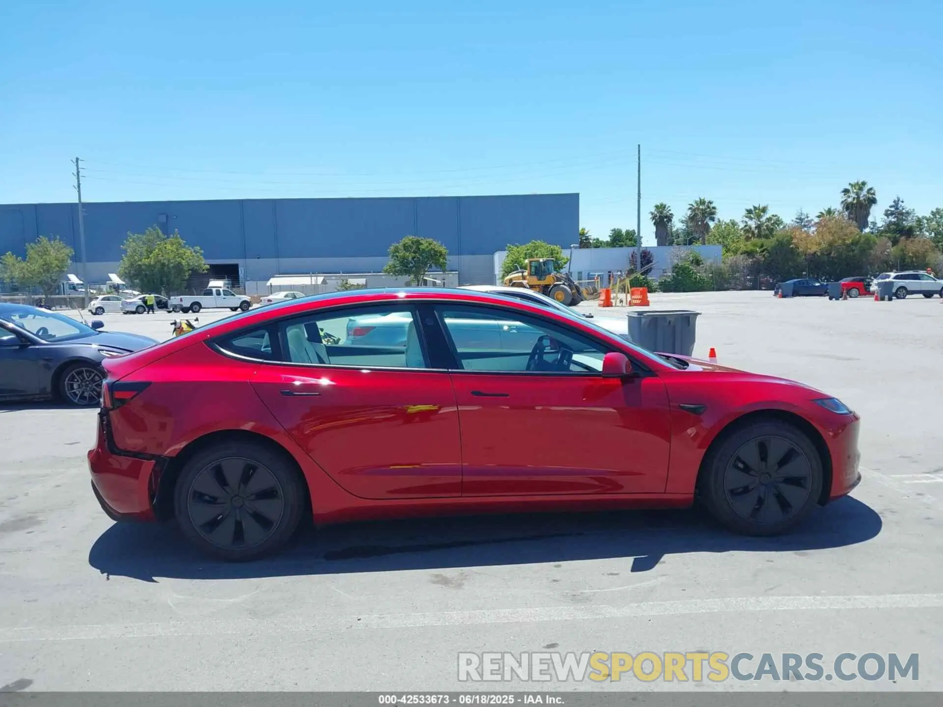 13 Photograph of a damaged car 5YJ3E1EA6SF917745 TESLA MODEL 3 2025