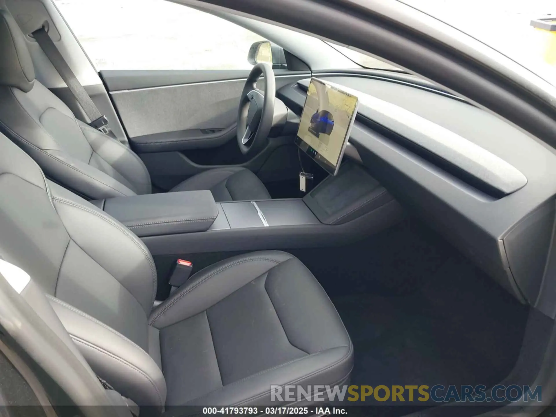 5 Photograph of a damaged car 5YJ3E1EA6SF933721 TESLA MODEL 3 2025