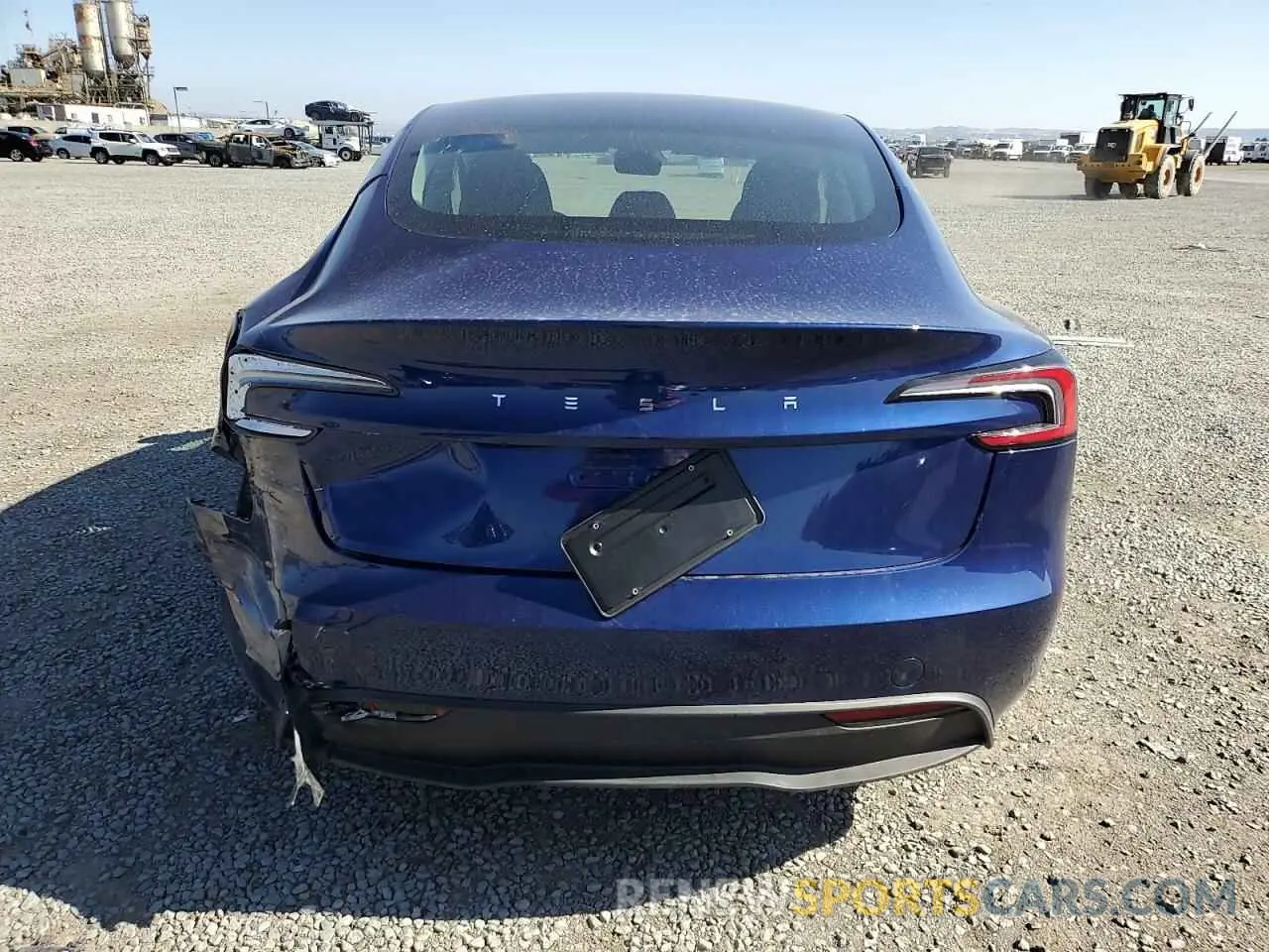 6 Photograph of a damaged car 5YJ3E1EA6SF935839 TESLA MODEL 3 2025