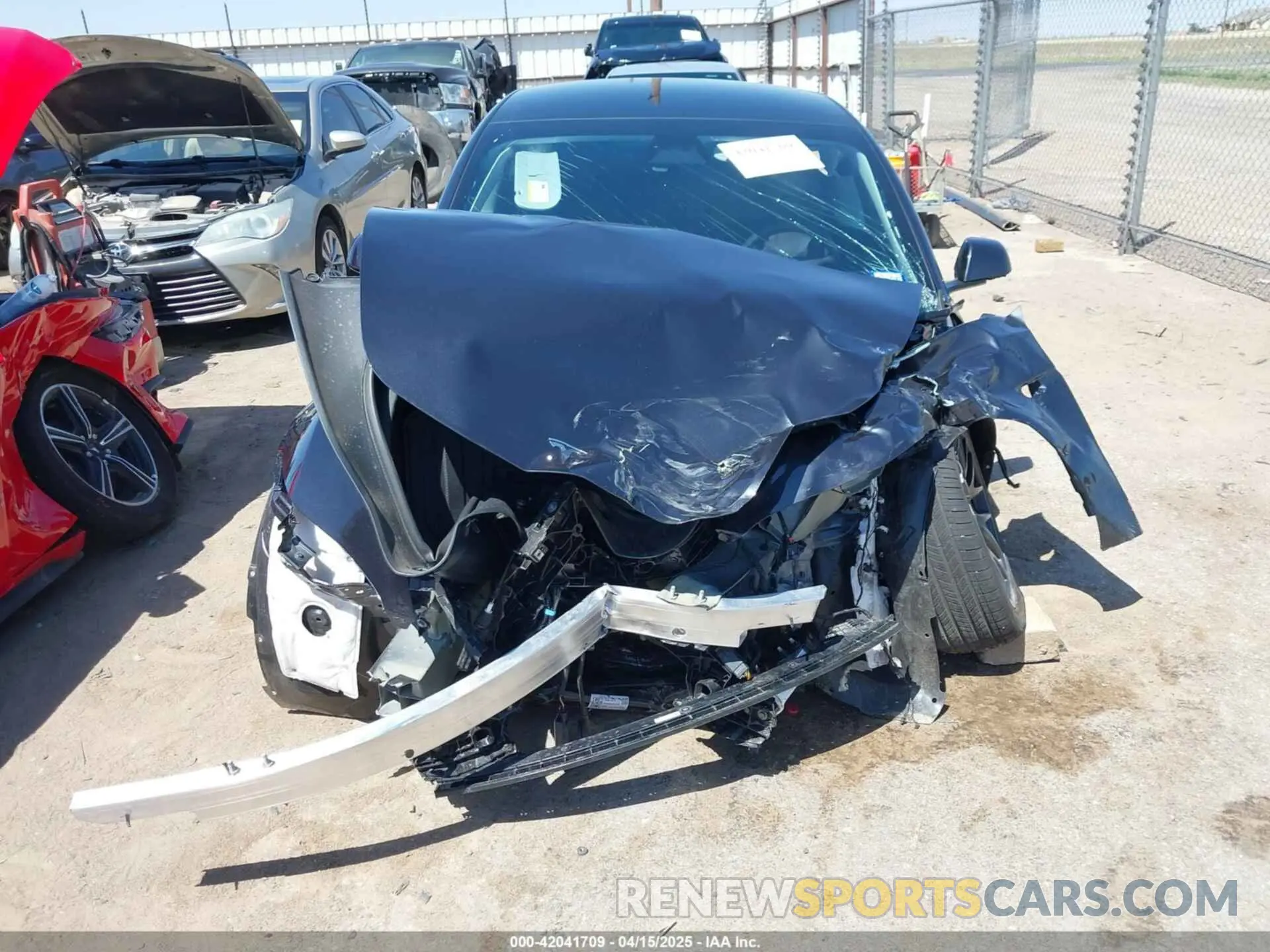 11 Photograph of a damaged car 5YJ3E1EA6SF939292 TESLA MODEL 3 2025